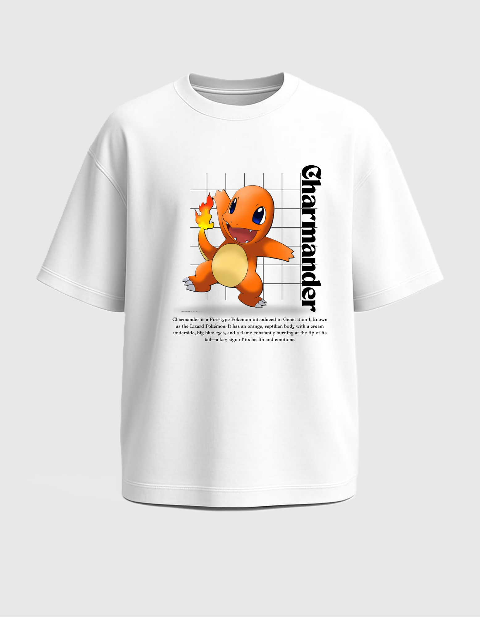 Flame Starter: Charmander Oversized Tee